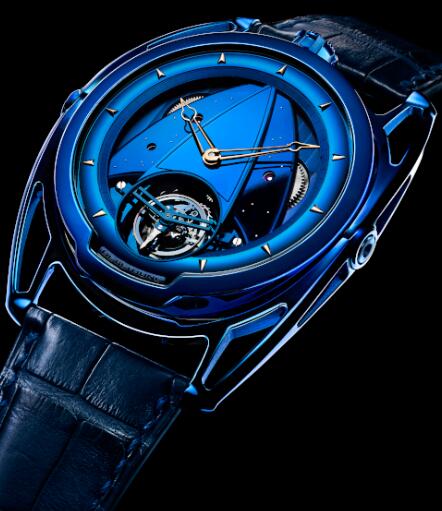 De Bethune DB28 KIND OF BLUE TOURBILLON DB28TBRBN/S Replica Watch